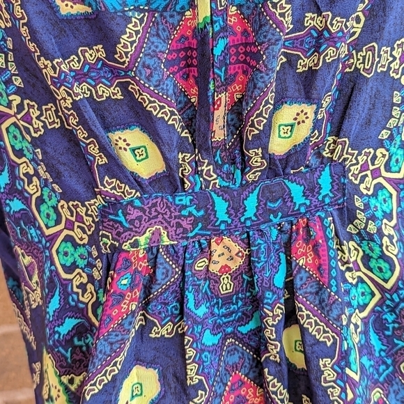 ANTHROPOLOGIE Maeve Silk Tunic Dress - Picture 5 of 8